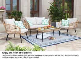Deluxe Rattan Outdoor Furniture