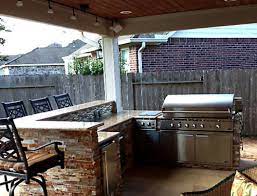 cost to build an outdoor kitchen in houston