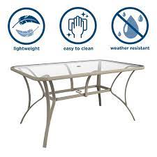 Paloma Outdoor Patio Dining Table