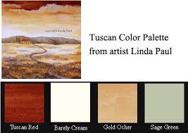 Tuscan Colors Tuscan Color Palette