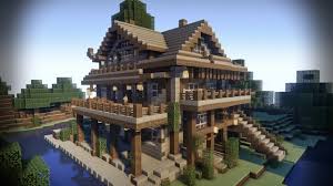 houses in minecraft background images