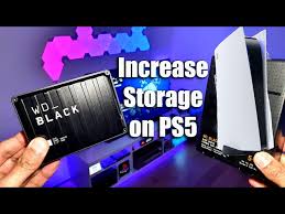 on ps5 with an external hard disk