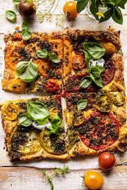 Roasted Tomato Cheddar Tart with Ranch Seasoning. - Half Baked ...