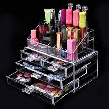 acrylic cosmetic makeup organizer