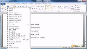 Microsoft Word 2007/2010 - Formatowanie tekstu. - YouTube