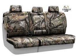 Coverking Rear Row Realtree Seat Covers