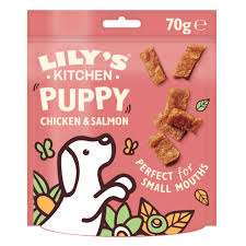 salmon nibbles puppy treats