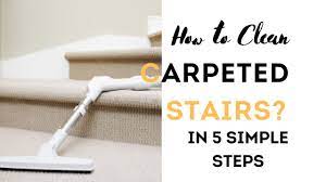 how to clean carpet on stairs 5 easy