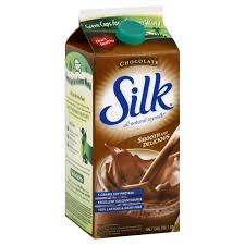 silk soy milk chocolate natural