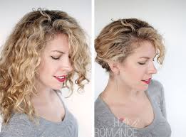 easy twist and pin updo for curly hair