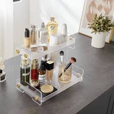 bwe bathroom counter organizer 2 tier