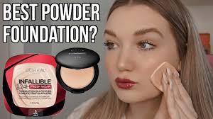 new l oreal fresh wear powder