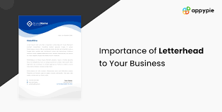 professional letterhead for your business