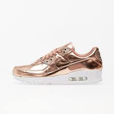 Add to bag to see price. Women S Shoes Nike W Air Max 90 Sp Rose Gold Rose Gold Mtlc Red Bronze Footshop