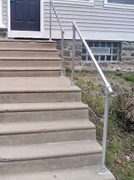 Steps with chemical or concrete grout anchoring system as directed by the engineer. 15 Customer Railing Examples For Concrete Steps Simplified Building