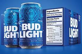 bud light premieres on pack nutrition facts