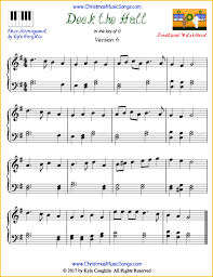 You might also find my music lesson plan series and my first piano lessons ebook for teaching piano at home useful! Deck The Halls Piano Sheet Music Free Printable Pdf
