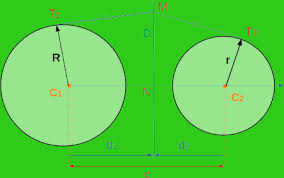 Two Circles Calculator