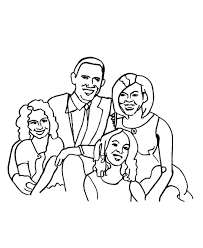 Barack obama coloring page (224k) barack obama portrait. Pin On School Stuff