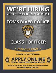 The state with the best salary for police officers after this adjustment? Tomsriverpolice On Twitter Join Our Trpd Family Log On Today And Fill Out Your Application Https T Co 9glvjyrogo