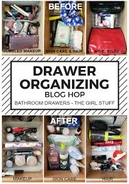 bathroom drawer organization the