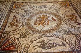 roman wallpapers mosaic tile wallpaper