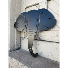 Metal Elephant Wall Art Elephant Metal