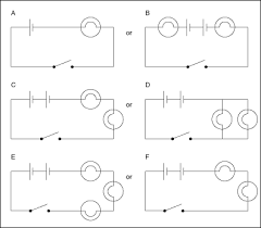 The production concept flat 3d illustration. Electricity Circuits Symbols Circuit Diagrams