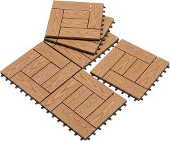 11pcs 12x12 patio deck tiles