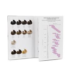 3 Fold 38 Colour Chart For Hairdressers With Drop Lock Colours