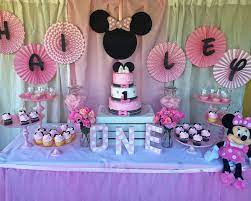 minnie mouse themed birthday ideas