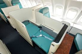 korean air business cl seats how to