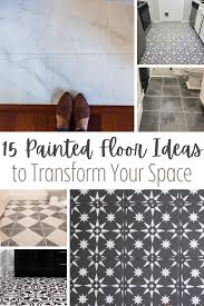 15 painted floor ideas you can diy