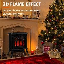 Lifeplus Electric Fireplace Heater