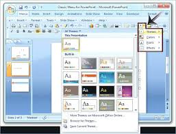 Design Templates For Download Powerpoint 2007 Microsoft Themes