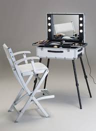 white makeup station collection
