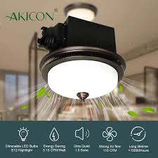 Akicon Ultra Quiet Bathroom Exhaust Fan