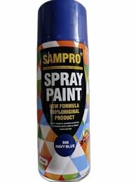 400ml Sampro Navy Blue Spray Paint