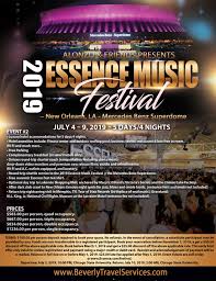 Essence Fest Beverly Travel Services