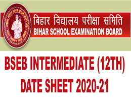 Will declare board examination high school, intermediate results in 2021. Bseb 12th Exam Date Sheet 2021 Bihar Intermediate Board Exam Time Table 2021 Times Of India