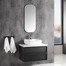 China Modern Black Bathroom Vanity