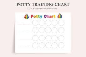 potty training chart potty training