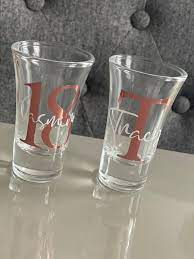 Personalised Shot Glass With Initial