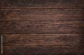 Wooden Dark Brown Retro Shabby Planks