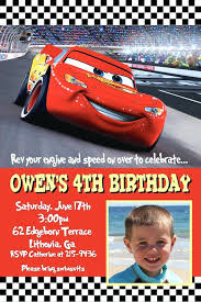 Race Car Invitation Free Cars Template Best Birthday Party Invites
