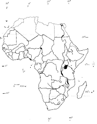 Southern Africa Blank Map F