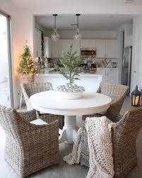rattan kitchen chairs for white dining