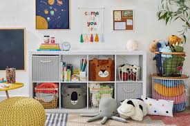 30 playroom storage ideas to manage toy