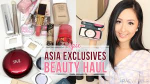 my epic asia exclusives beauty haul