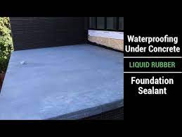 Liquid Rubber Waterproofing Under